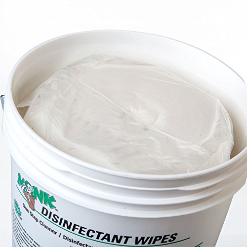 Monk Disinfectant Wipes One Step Cleaner, Disinfectant, Deodorizer & Sanitizer, 2 Buckets Packs containing 1600 Wipes, Perfect for Gyms, Fitness Clubs, Schools, Commercial Facilities - Thumbnail 5