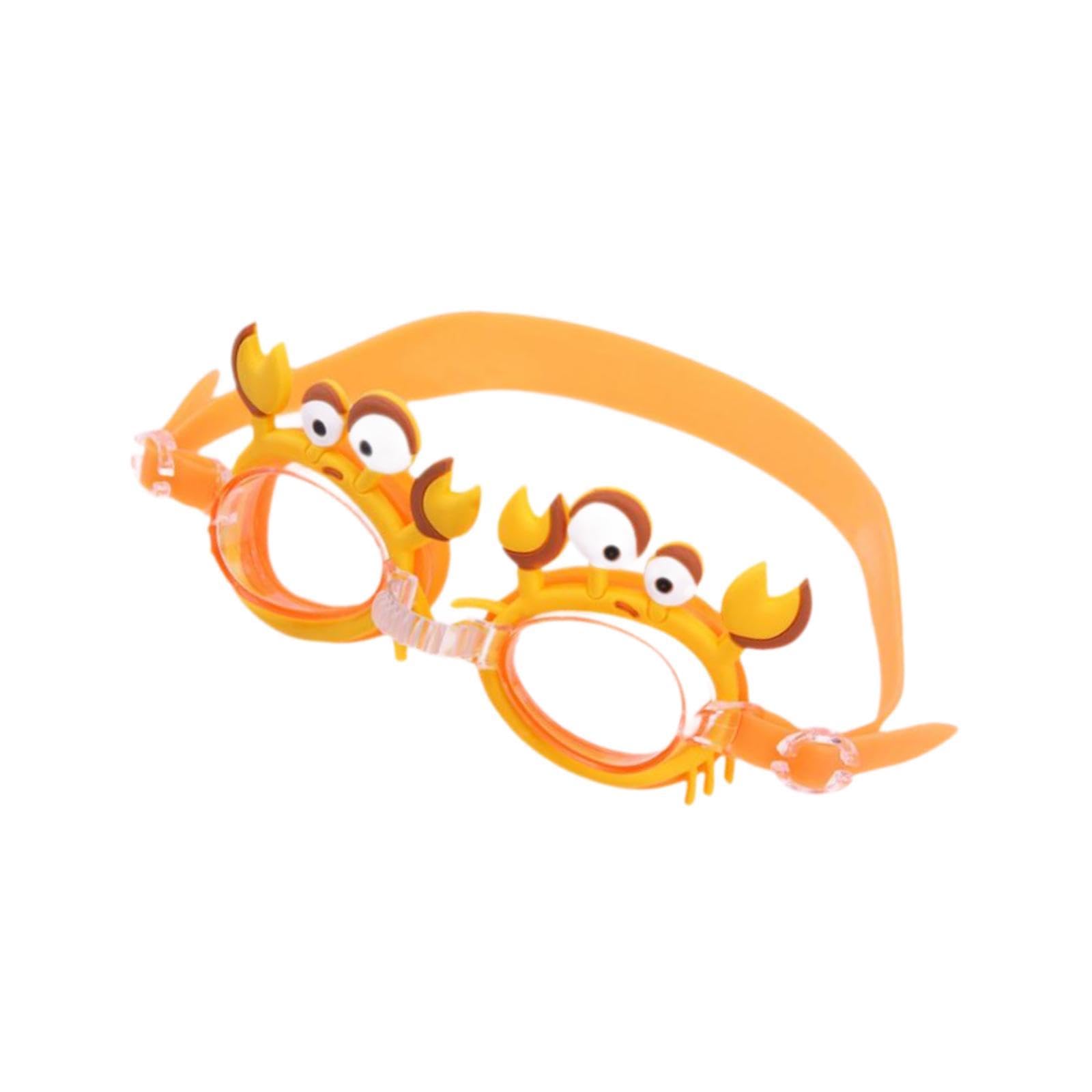 Oshhni 6X Lunettes de Natation pour Enfants, Thème Animé, Étanches, Activités Aquatiques