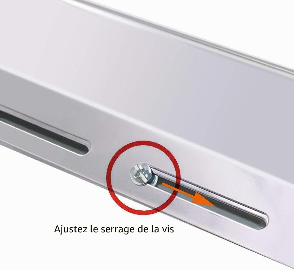 GFTIME Universal 31 à 44 CM brûleur et 30 à 72 CM Plaque chauffante pour Char-Broil, Landmann, Barbecook Siesta, Rösle Vision, Outback Spectrum, Campingaz, Nok 4, pièce de Rechange réglable, 4 Paquet