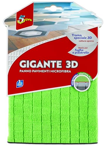 Texture tridimensionnelle pour ce tissu en microfibre de sol SUPERFIVE efficace - 2
