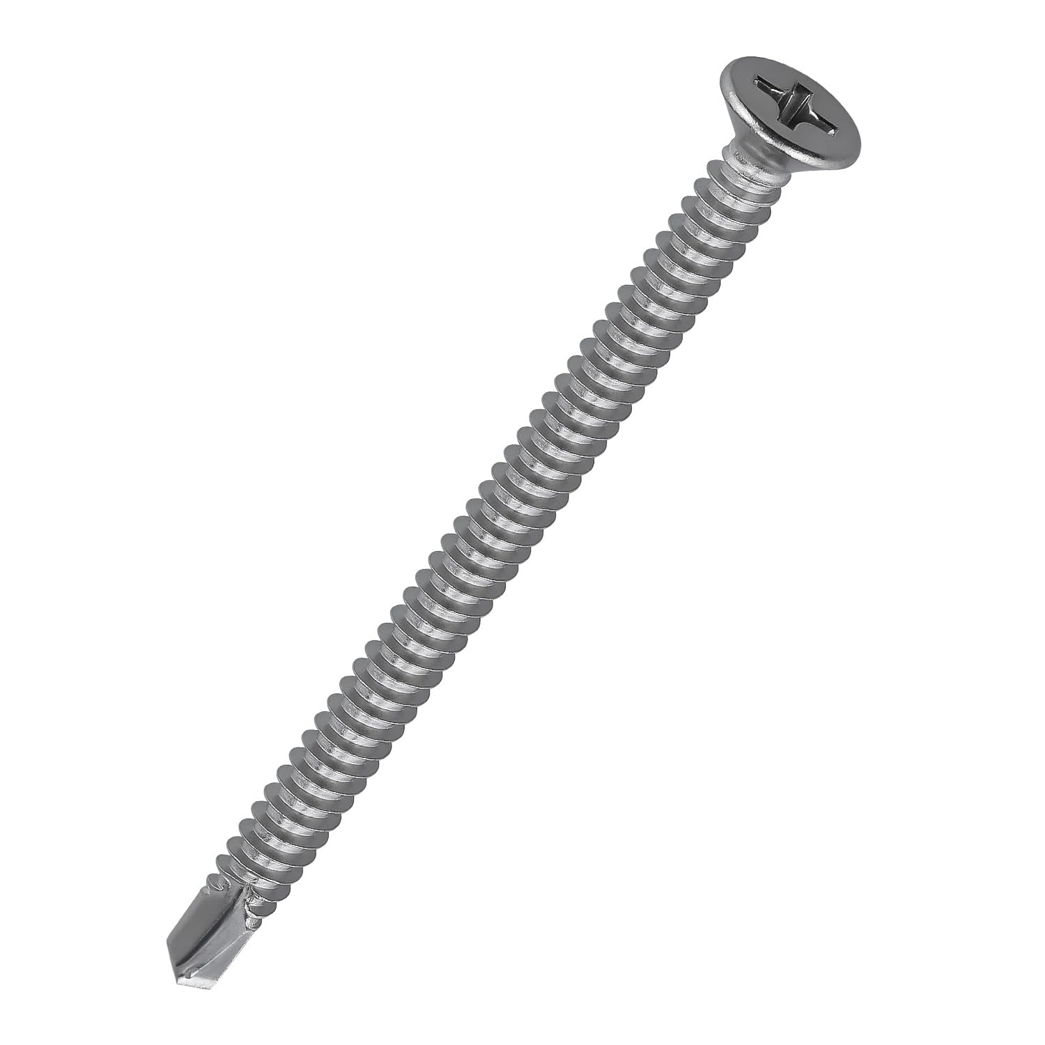 410 Stainless Steel Sheet Metal Screws - 50 Pack -12
