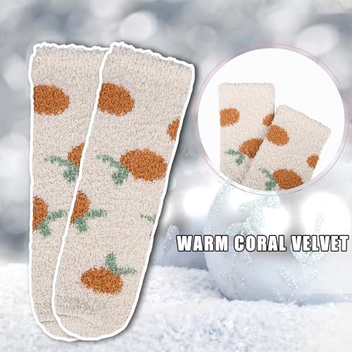 Benefeet Sox Womens Fuzzy Socks Cute Animal Fluffy Soft Socks Funny Plush Cozy Socks Warm Winter Sleep Socks3