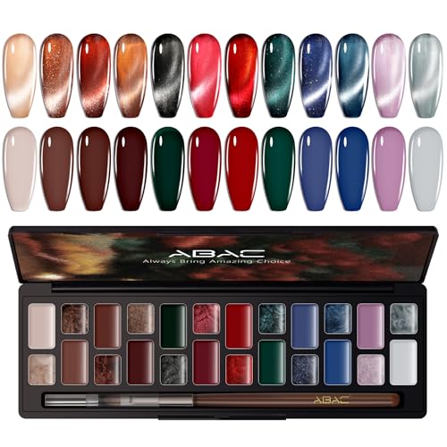 Paleta de Esmalte en Gel ABAC Solid Cat Eye Hema-Free miniatura 1