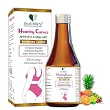 Healthbest Weight Gain Syrup For Women & Girls - 200ml - Enhance Curves & Body Shape - Boost Appetite, Digestive Metabolism & Energy Tonic - Pineapple Flavor