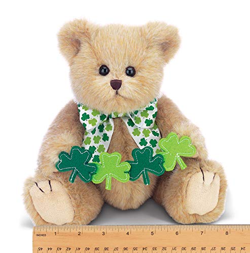 Bearington Conner Clovers Irish Plush Stuffed Animal Teddy Bear, 10" #TOP1