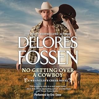 No Getting Over a Cowboy Audiolibro Por Delores Fossen arte de portada