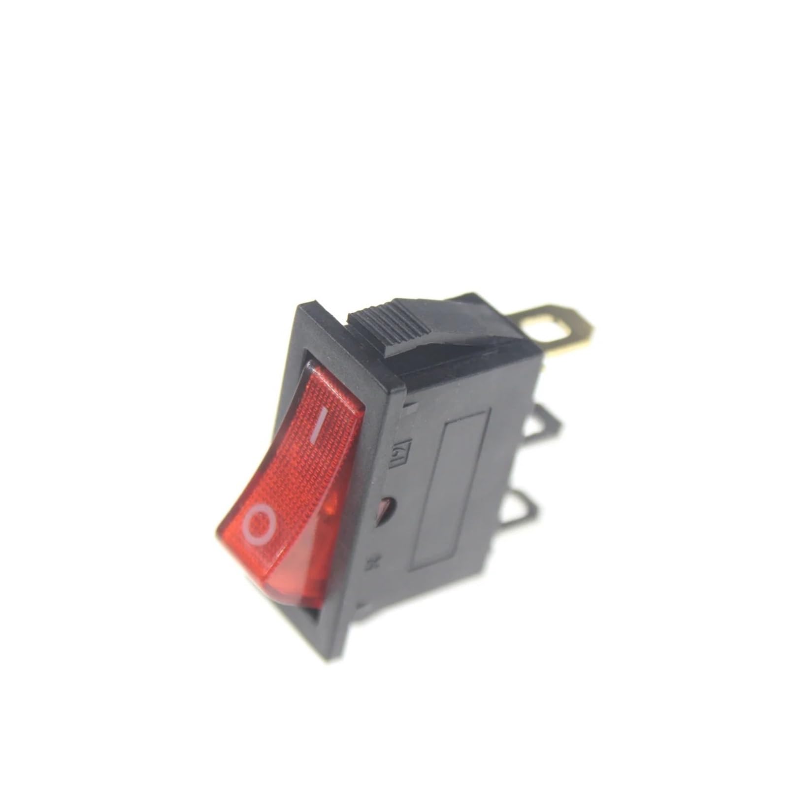 ZHGUIMING 5 uds KCD3 interruptor basculante ON-OFF 2 posiciones 3 pines equipo eléctrico interruptor de alimentación iluminado 16A 250VAC/ 20A 125VAC 31MM * 13,5 MM(Green 3 pin)