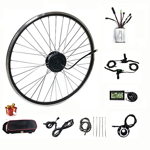 Cashwise Kit conversione e-Bike 48V 1000W, Display LCD3, Ruota anteriore 27.5"
