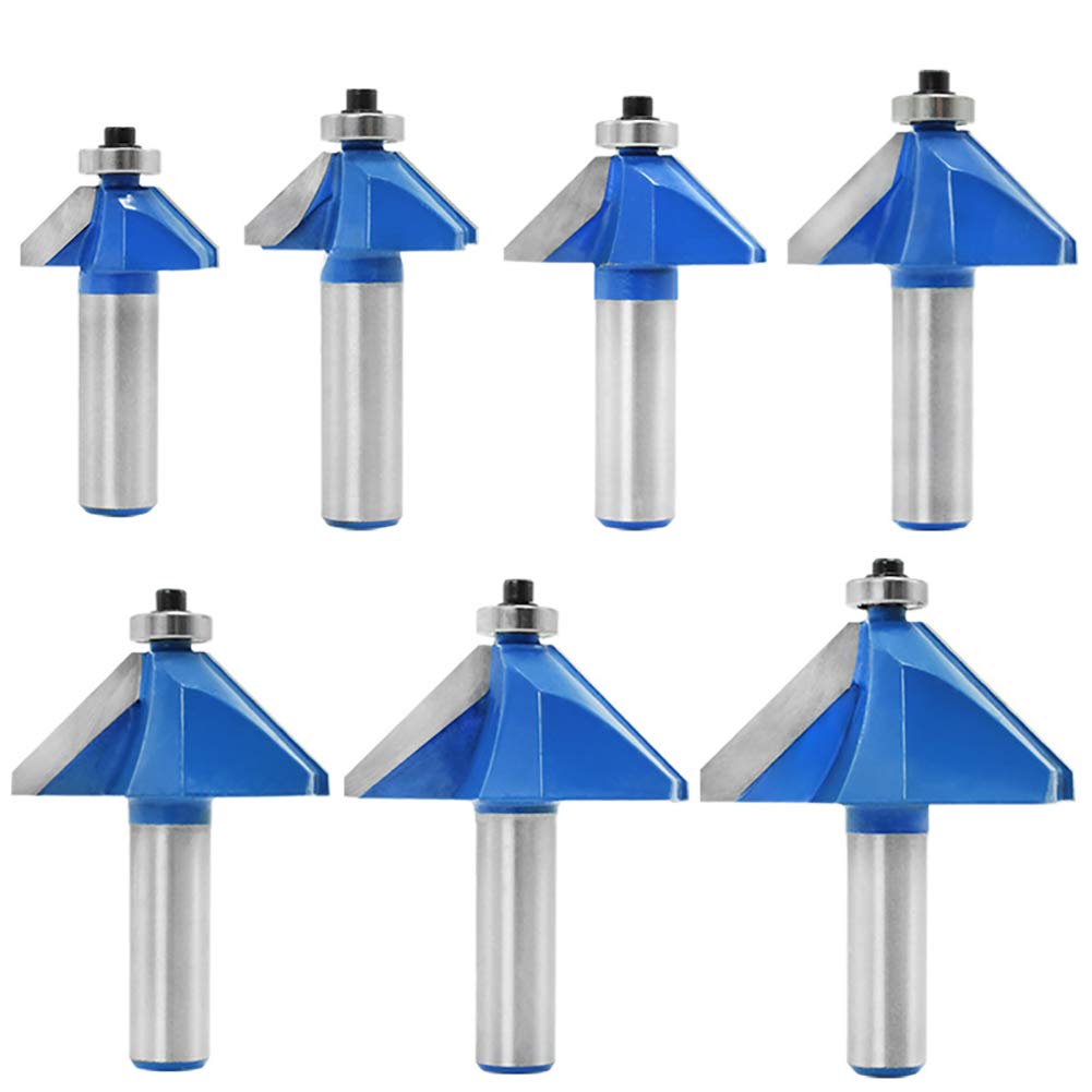 Fresa A Smusso 90° In Metallo Duro - 2 Taglienti Per Fresatura Di Precisione (5x50mm) - Foto 4