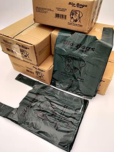 PANMER Poo Bio Bags Biodegradable Dog Poop Bags Waste Bags x 400 Eco Friendly Bulk Buy Human's Other Best Friend