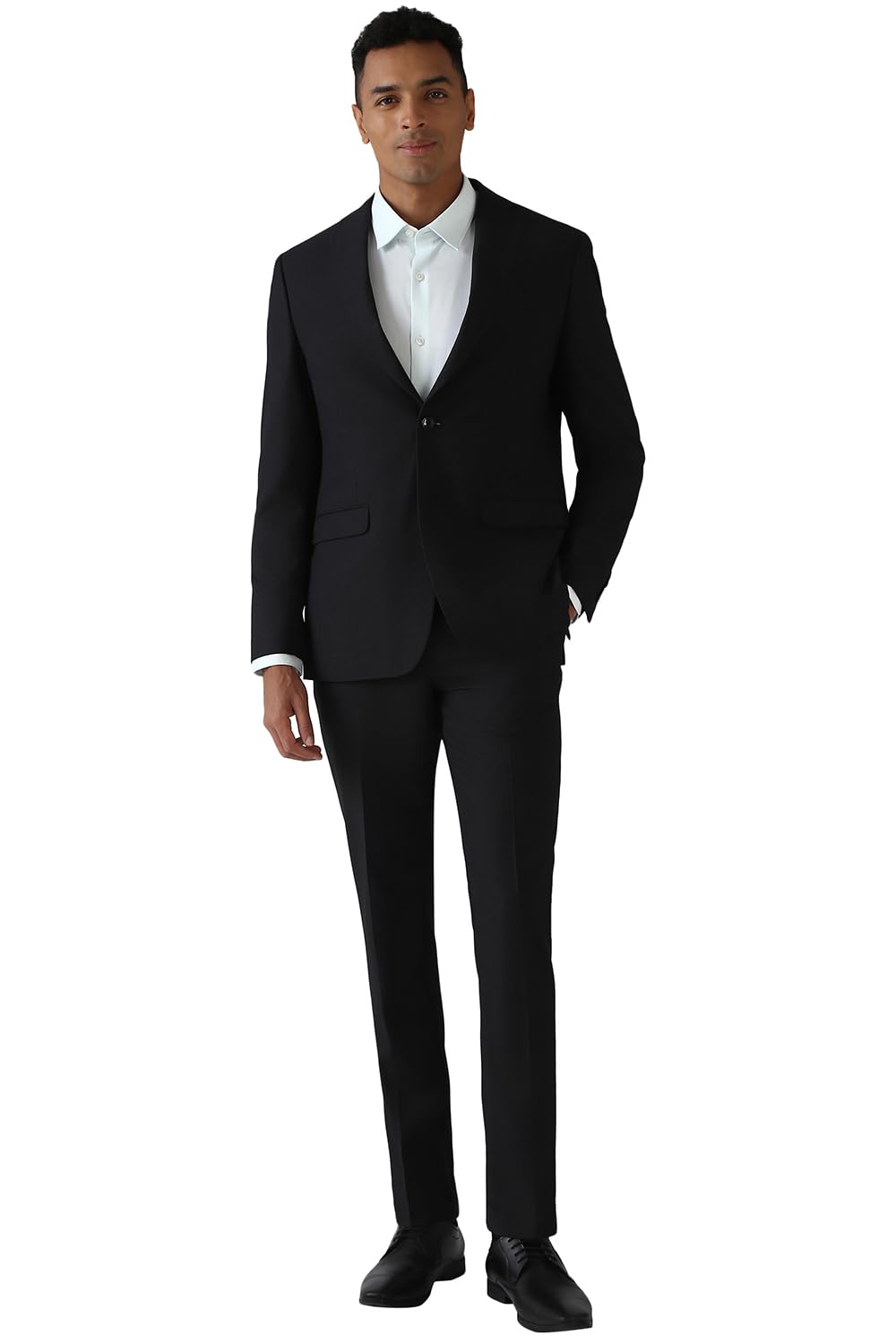 peter england Men's Polyester Blend Two Piece Suit-Dress Set-picture-19