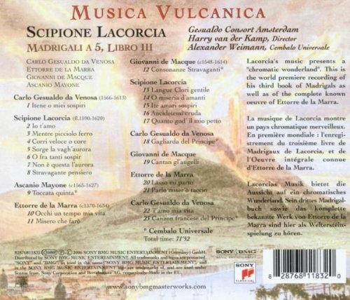 Vista 2 de Lacorcia Madrigals-Musica Vulcanica