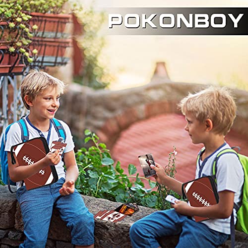 Pokonboy 9-Pocket Football Card Binder, Trading Card Holder With Sleeves Card Collectors Album Hold Up To 720 Cards, Fit For Football Cards Baseball Cards Sport Trading Cards #TOP6