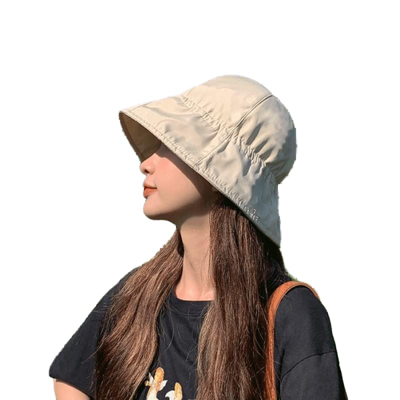 Chapeau de soleil femme bob anti-UV pliable pour le printemps et l'été