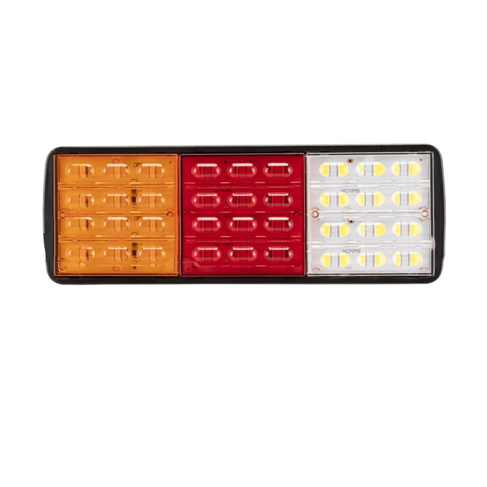 Tylne światło tylne do 60 przyczep, światło tylne do samochodów ciężarowych, 12 V, 2 sztuki, montaż lamp tylnych