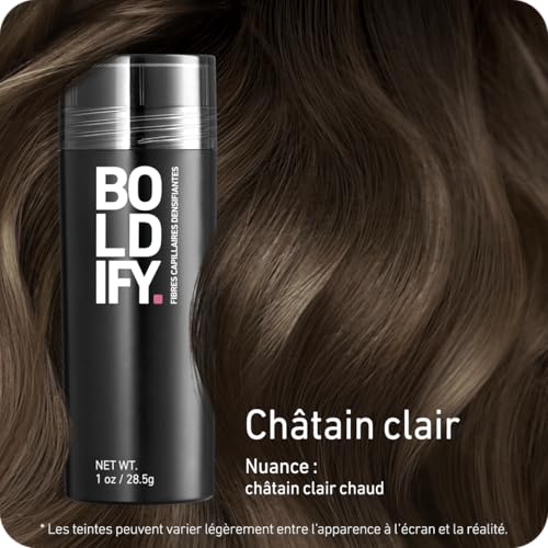 Poudre densifiante Boldify marron clair pour un volume impeccable avant chaque sortie - 2