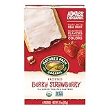 Nature’s Path Frosted Berry Strawberry Toaster Pastries, Healthy, Organic, 11-Ounce Box (Pack of 12)