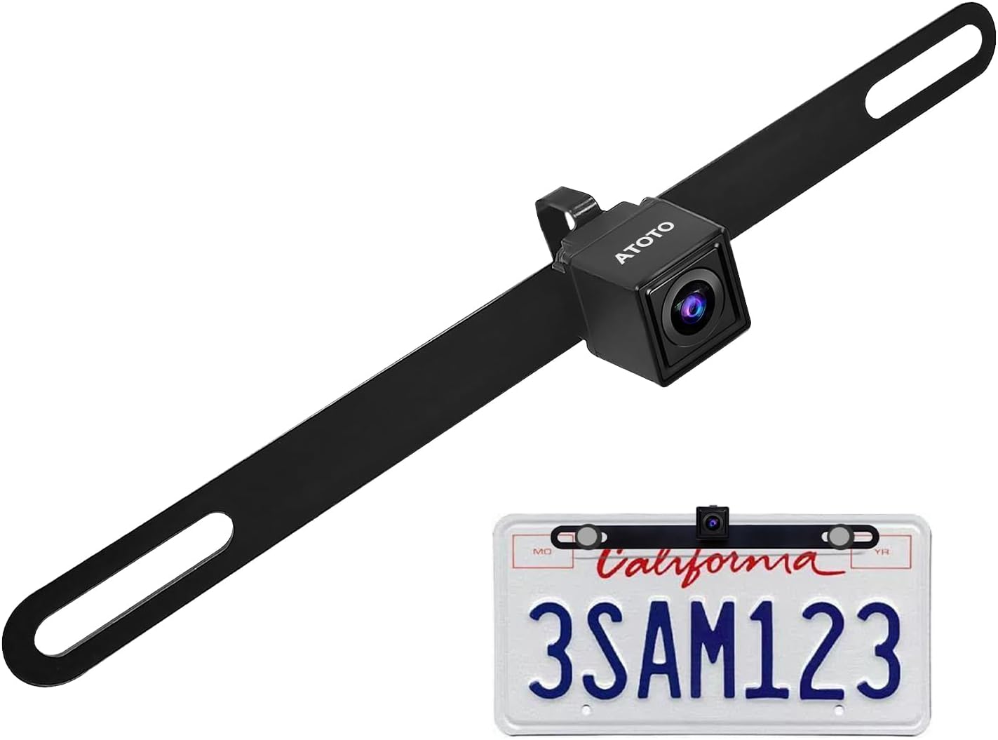 AC-HD03LR 720P Rearview Backup Camera with 180° Wide-Angle,VSV (Virtual Surround-View),Live Rear View,Clear Night Vision,IP67 Waterproof,Compatible with A6PF/A6PL/S8（Excluding S8 UN/MS/Gen4）