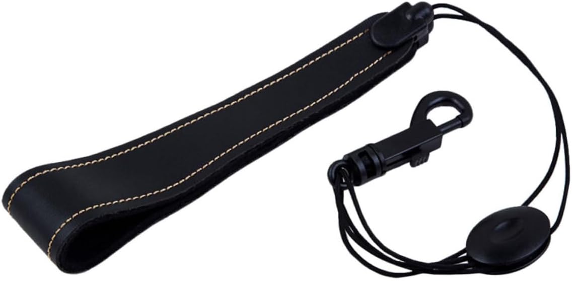 BESPORTBLE Djustable Sax Neck Strap Comfort Fit for Tenor Alto Soprano Sax Leather Easy to Use