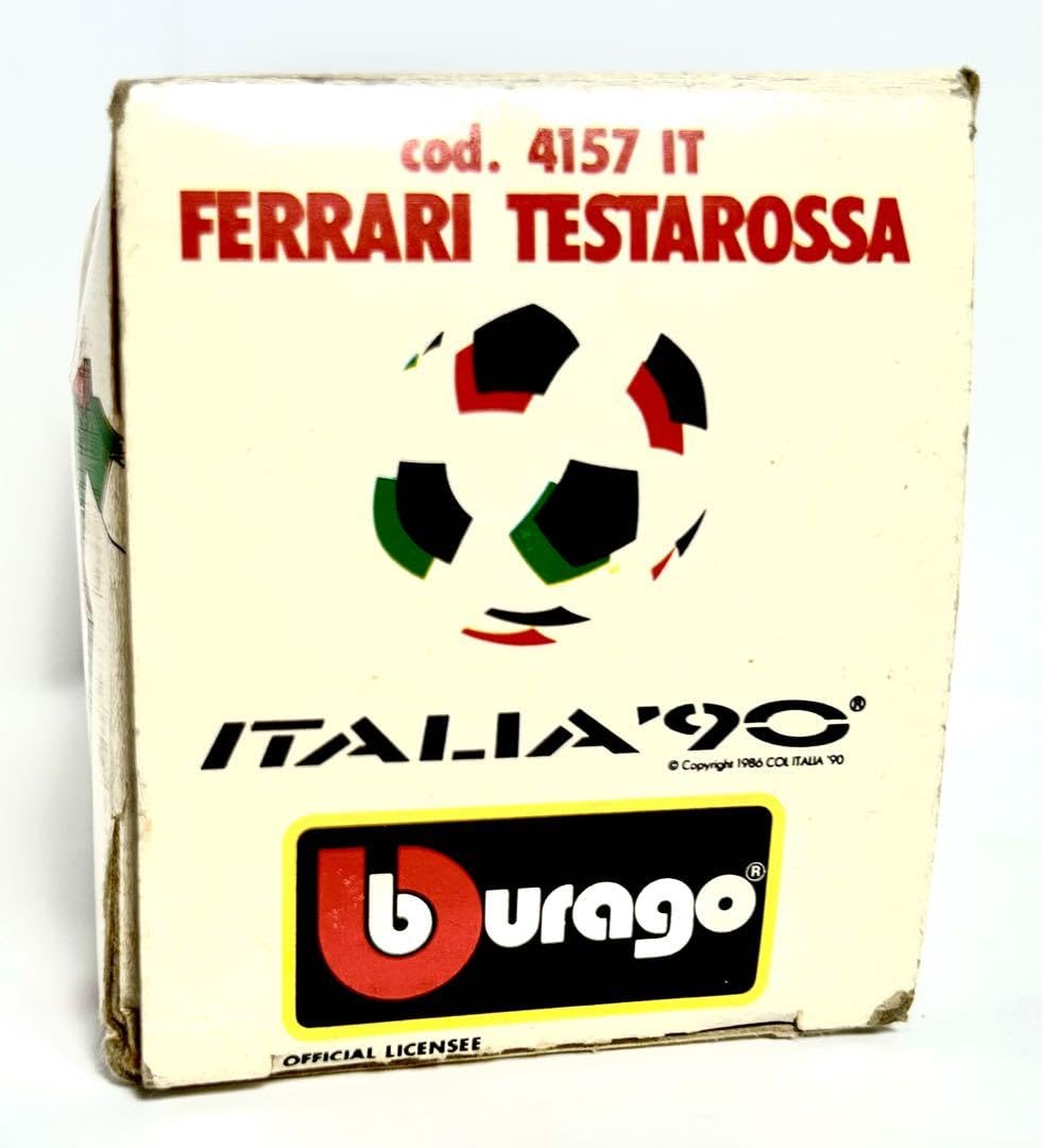 ミニカー #ITALIA 90 #burago #Ferrari testarossa Amazon.co.jp: ITALIA 90 burago Ferrari testarossa （箱にダメージ