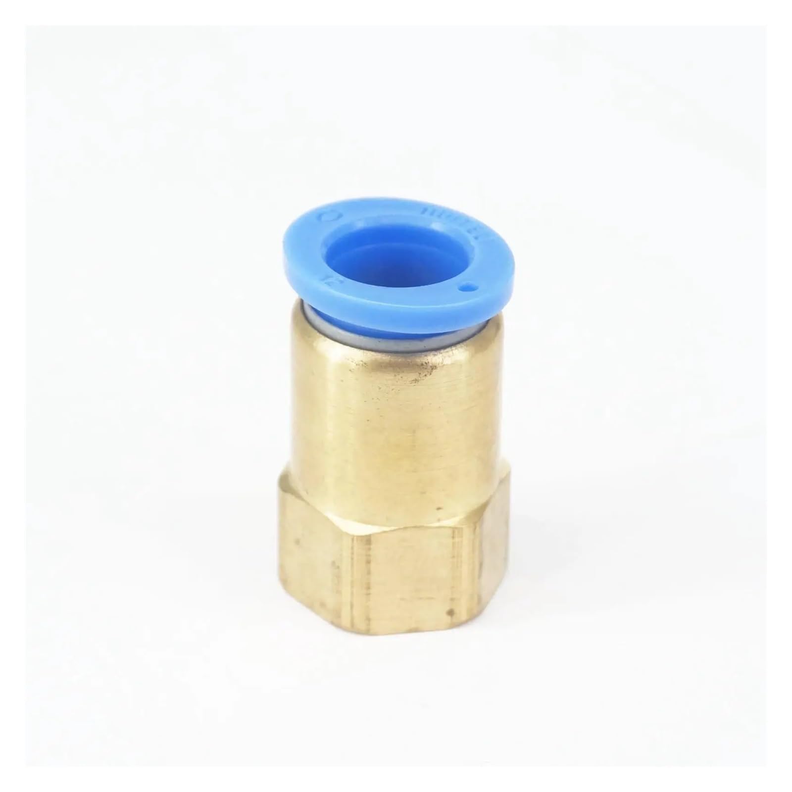 VXAXPOHZA 5pc 3/8" Female x Tube 12mm Push In Connector Union Pneumatic Fitting VXAXPOHZA