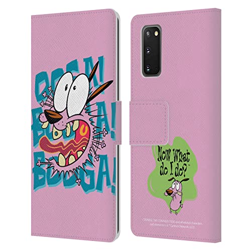 Étui Courage The Cowardly Dog Samsung S20 housse cuir antichoc