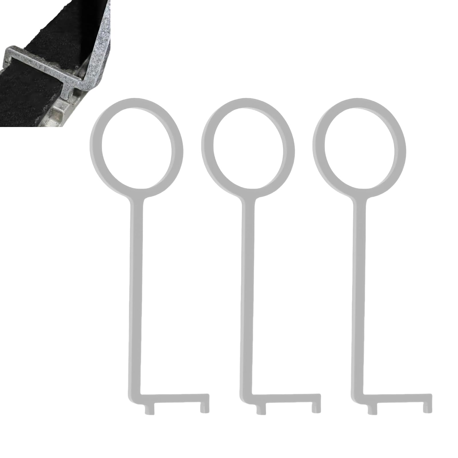 Erioscar Calibro Strumento Chiave per Cinghie dentate PureTech 1.0 e 1.2, Indicatore di Usura della Cinghia per PSA, Strumenti della Cinghia di distribuzione per Citroen, Peugeot, Toyota (3 Pezzi)