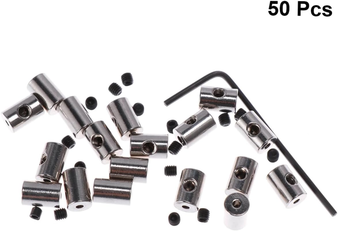 Lurrose 100pcs Metal Badge Accessories Separator Interface Beam Pin Backs Silver Cap Locking Clasp for Collectibles