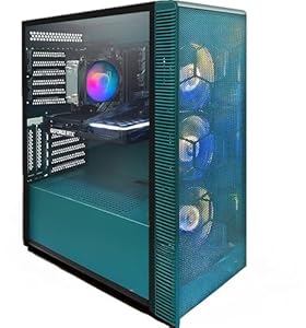 STGsivir Gaming PC, Gaming Computer Desktop Tower, Intel Core i7 up to 3.9GHz, Nvidia GeForce RTX 3050 6GB GDDR6, 16GB RAM, 1TB SSD, WIFI 6, BT 5.0, RGB Fan x3, Windows11 Pro