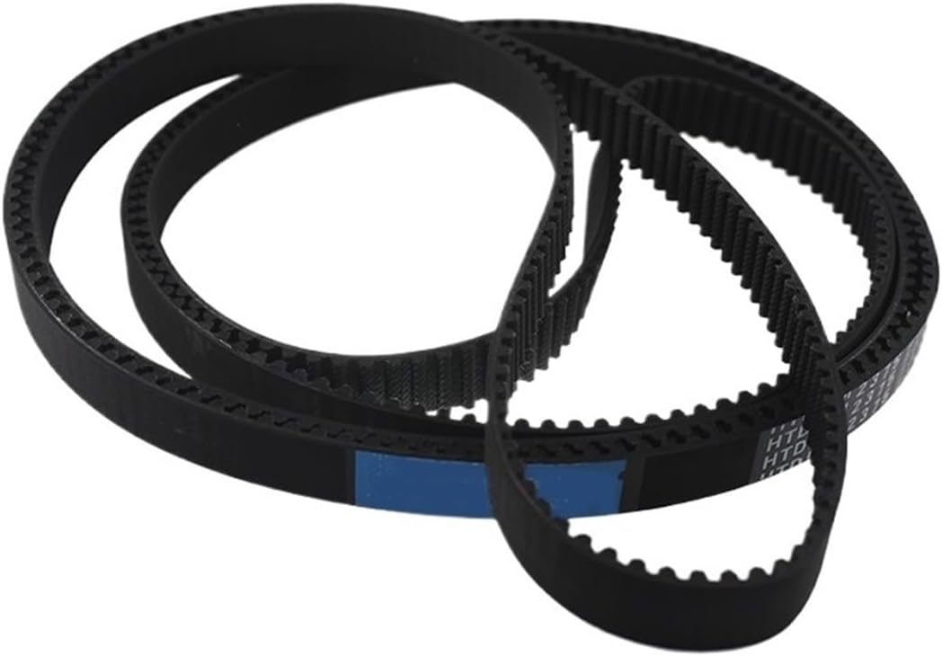 HTD5M Belt 5M-2250/2350/2375/2480/2500/2525/2600/2670/2800/2850mm Pitch Length 15/20/25mm Belt Width Rubber Belts Round