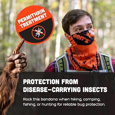 Ben's Tick & Insect Repellent Bandana with Insect Shield (Pack of 2)
