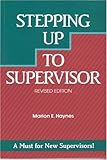 Used Book in Good Condition Stepping Up to Supervisor
