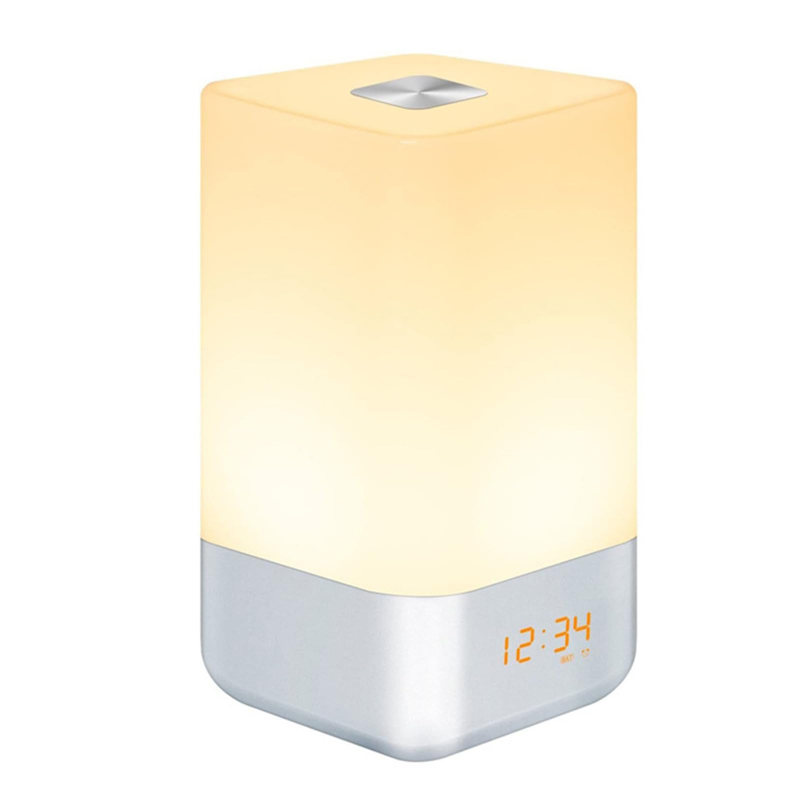 Lampada senza fili dimmerabile a LED touch per camera da letto, illuminazione d'atmosfera, simulazione dell'alba e risveglia, simulazione naturale del tramonto