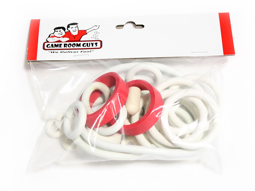 Game Room Guys Bally Round Up Pinball White Rubber Ring Kit