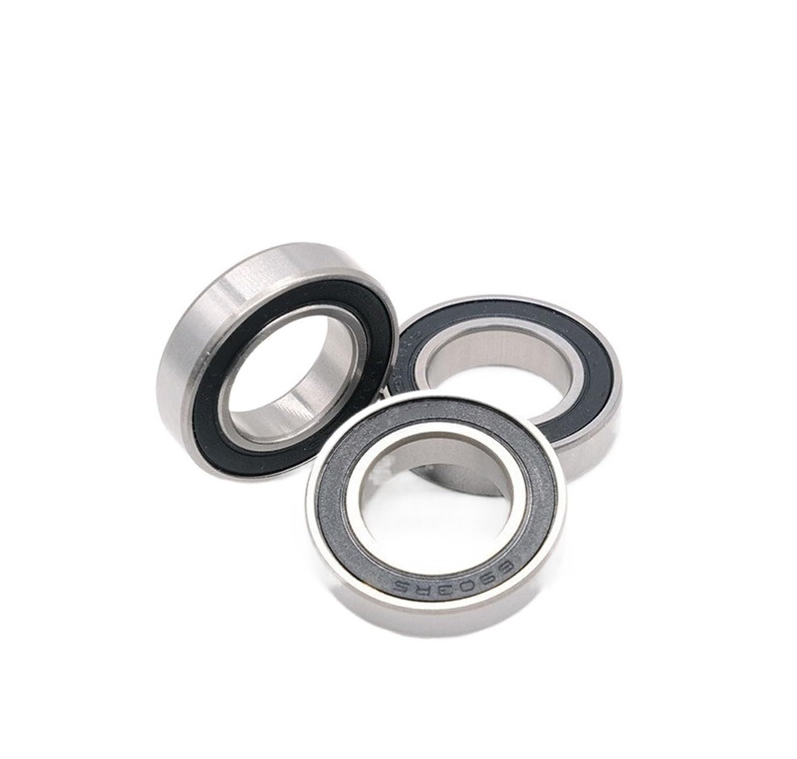 Uszczelka bimetaliczna tarcza mikro łożysko zwykłe 2 szt. 6810-2RS 50x65x7mm cienki przekrój łożyska kulkowe(6803-17x26x5mm)