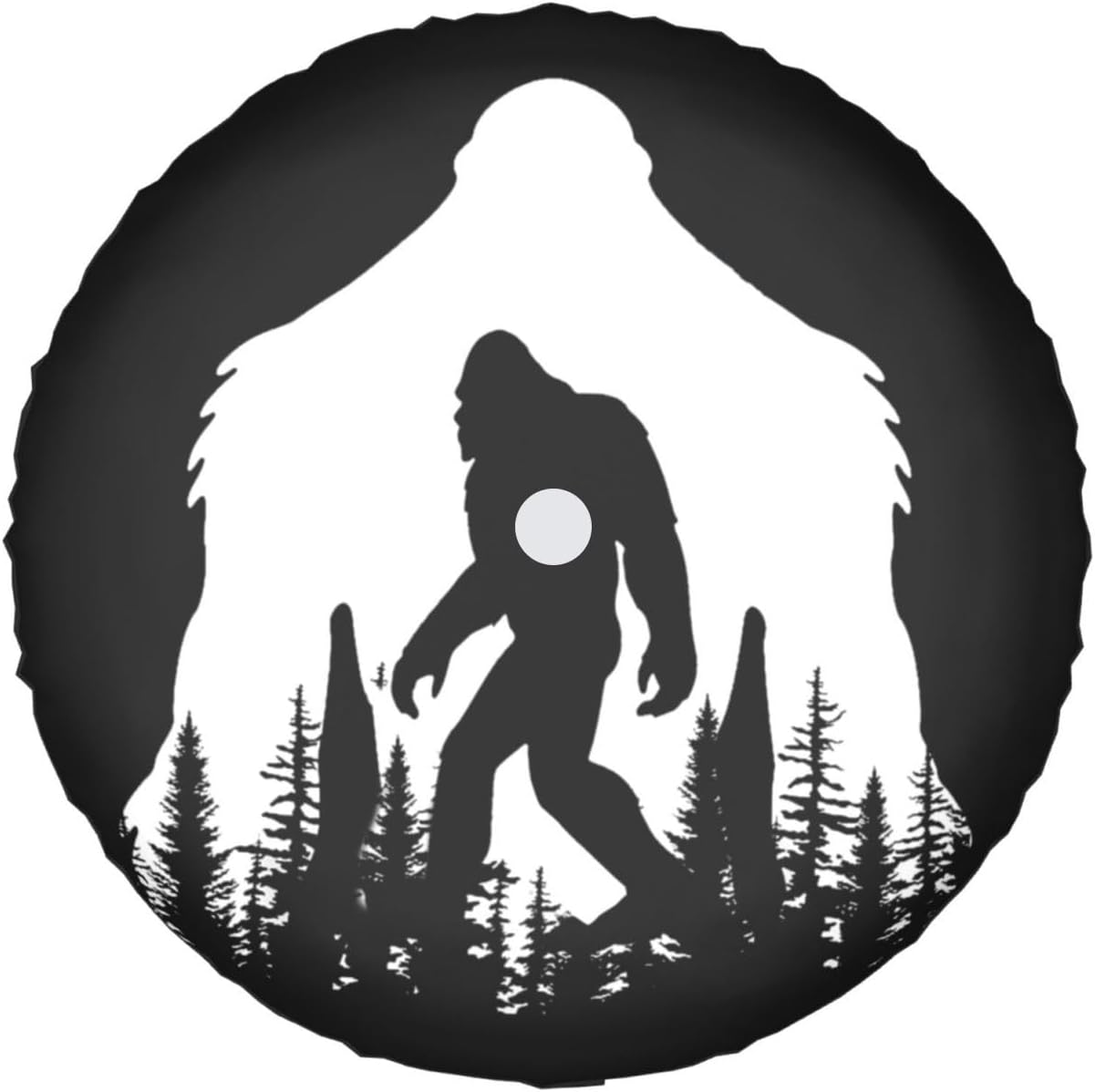 Camping Spare Tire Cover with Backup Camera Hole Universal Fit for Wrangler Rv SUV Truck Travel Trailer JL, Waterproof Dust-Proof Leather Wheel Protectors