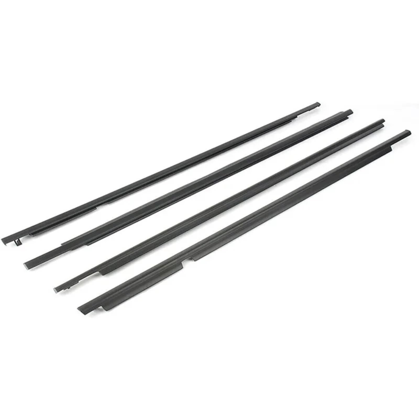 Glilar One Color Automotive Window Seals Compatible With Toyota For Land For Cruiser For Prado 120 Series 2003-2009 4Pcs Outer Window Weatherstrip Strip Sealing Belt 7571160061