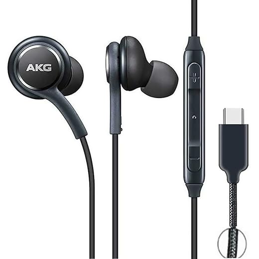 AKG Samsung Stereo Headset 3.5mm Headphones (EO-IG955) with Microphone - Black