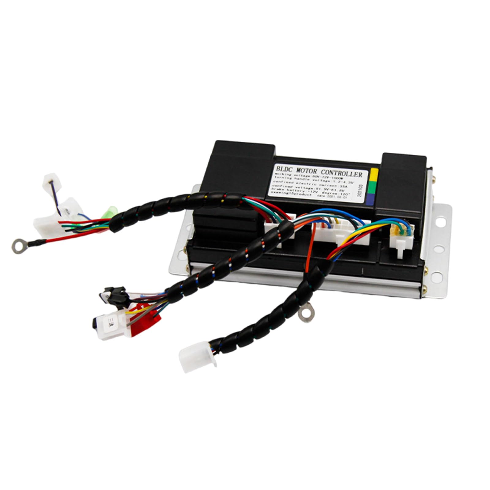 Controlador Motor Sin Cepillo 48-72V Controlador Velocidad del Motor BLDC Modificación Ciclismo Modificación Ruedas Controlador Ruedas