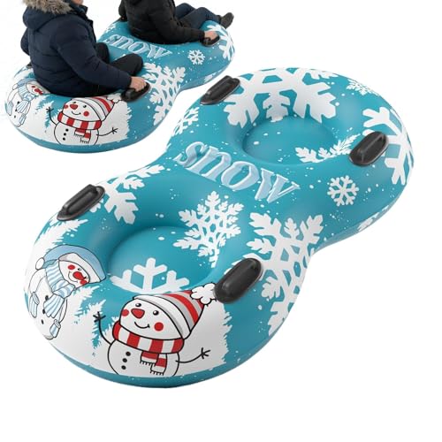 Tubes de neige résistants au froid luge 2 places ultra robuste