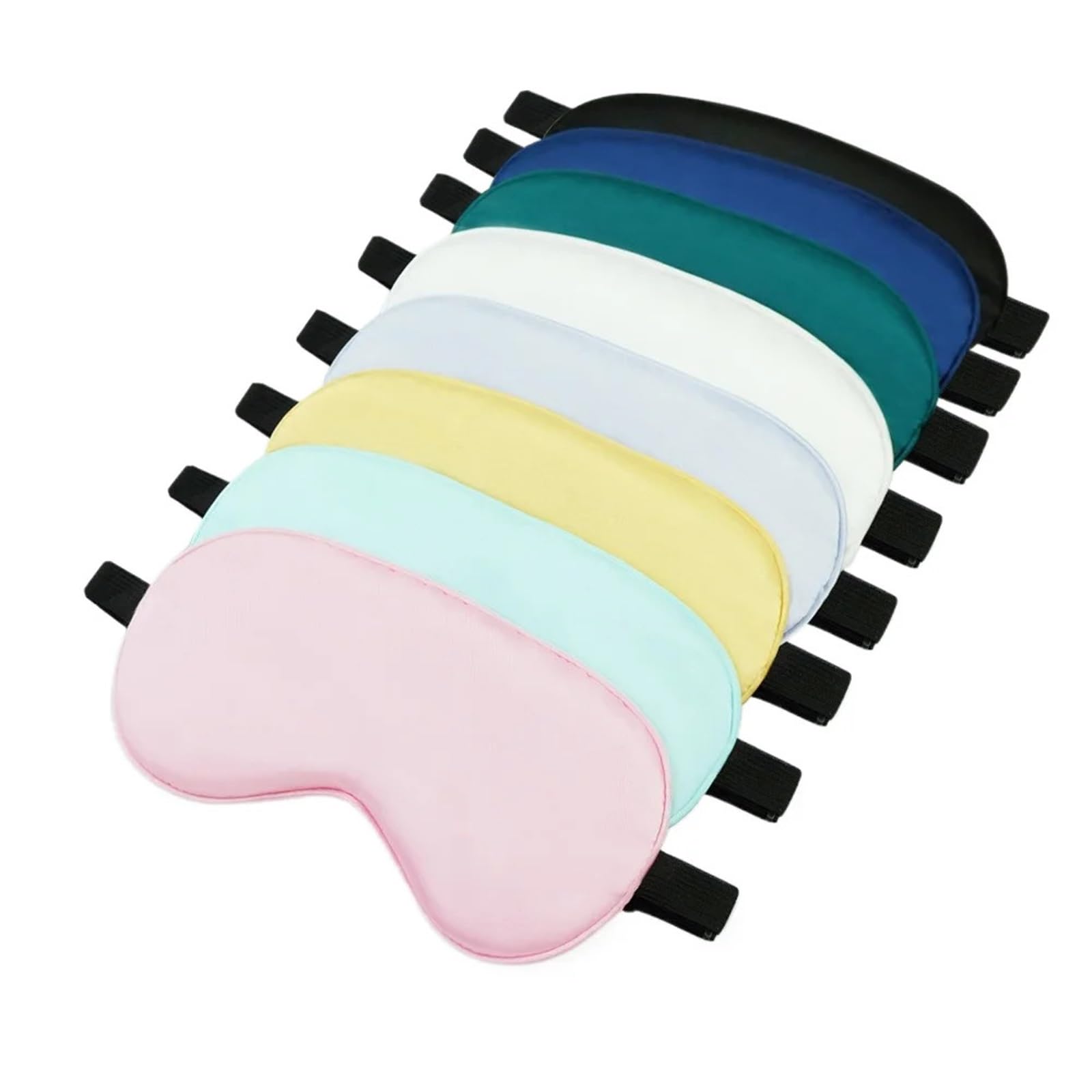 Máscaras para dormir Zero Eye Pressure Blackout pa Máscara de seda for ojos, máscara for dormir, máscara de seda for ojos, máscara de noche for soñar, suave y relajante(Green)