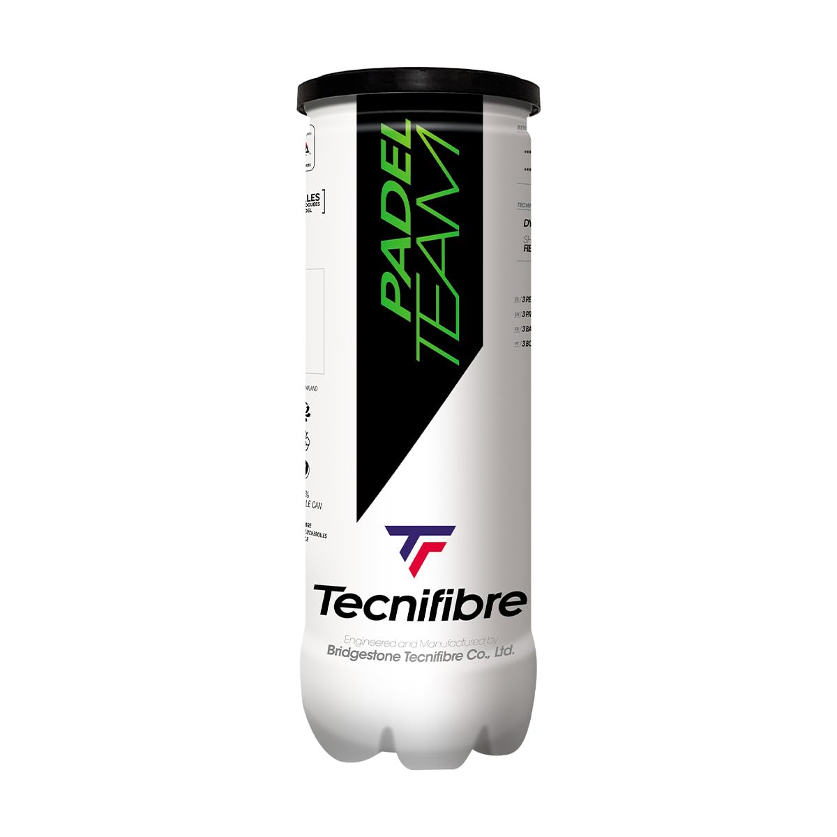 Bote 3 Pelotas Tecnifibre Padel Team