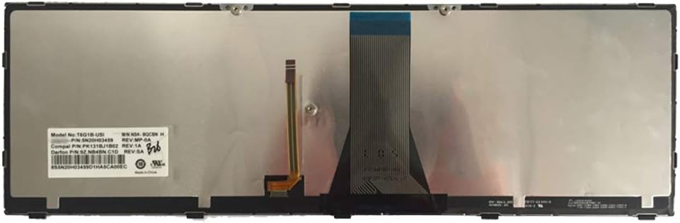 Laptop Replacement Keyboard Fit Lenovo Z50-70 Z50-70A Z50-75 Z50-80E Z51-70 Z51-70A US Layout with Backlight