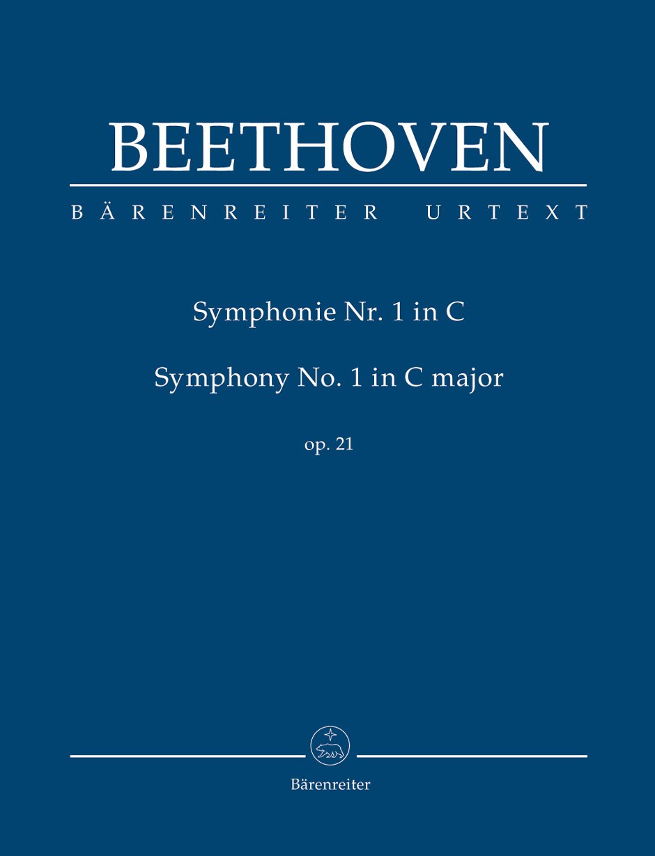 BARENREITER TASCHENPARTITUREN BEETHOVEN L.VON - SYMPHONIE N°1 IN C MAJOR OP.21 - STUDY SCORE Classical sheets Pocket score
