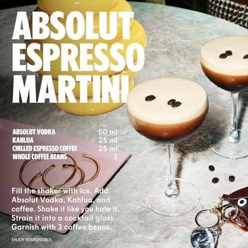 Absolut Vodka Swedish Vodka, 40% ABV, 1L, Made in Southern Sweden, Smooth & Rich, Award Winning Taste, Works Well for Cocktails - Image 4