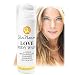 LOVE Body Wash, Moisturizing, Exfoliating, Anti Aging | with Organic and Natural Ingredients - Aloe Vera, Vitamin E, Provitamin B5, Rosehip Oil, Jojoba, Chamomile | Skin Nation by Michelle Stafford