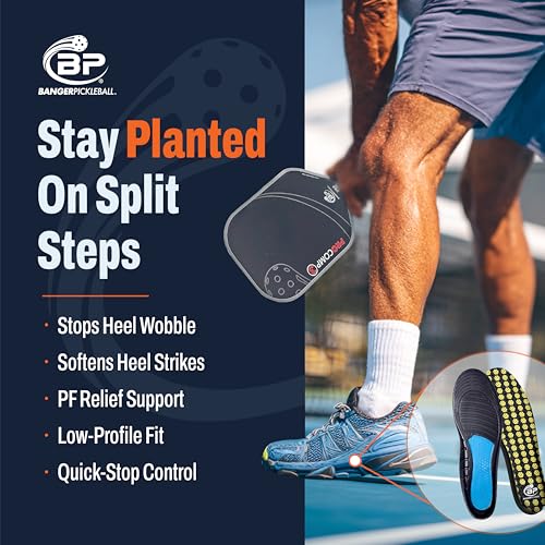 Plantillas deportivas para hombre con soporte de arco bajo miniatura 3