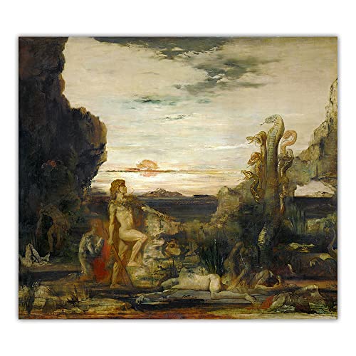 Kit de peinture Hercule et l'Hydre pour sublimer votre décoration murale