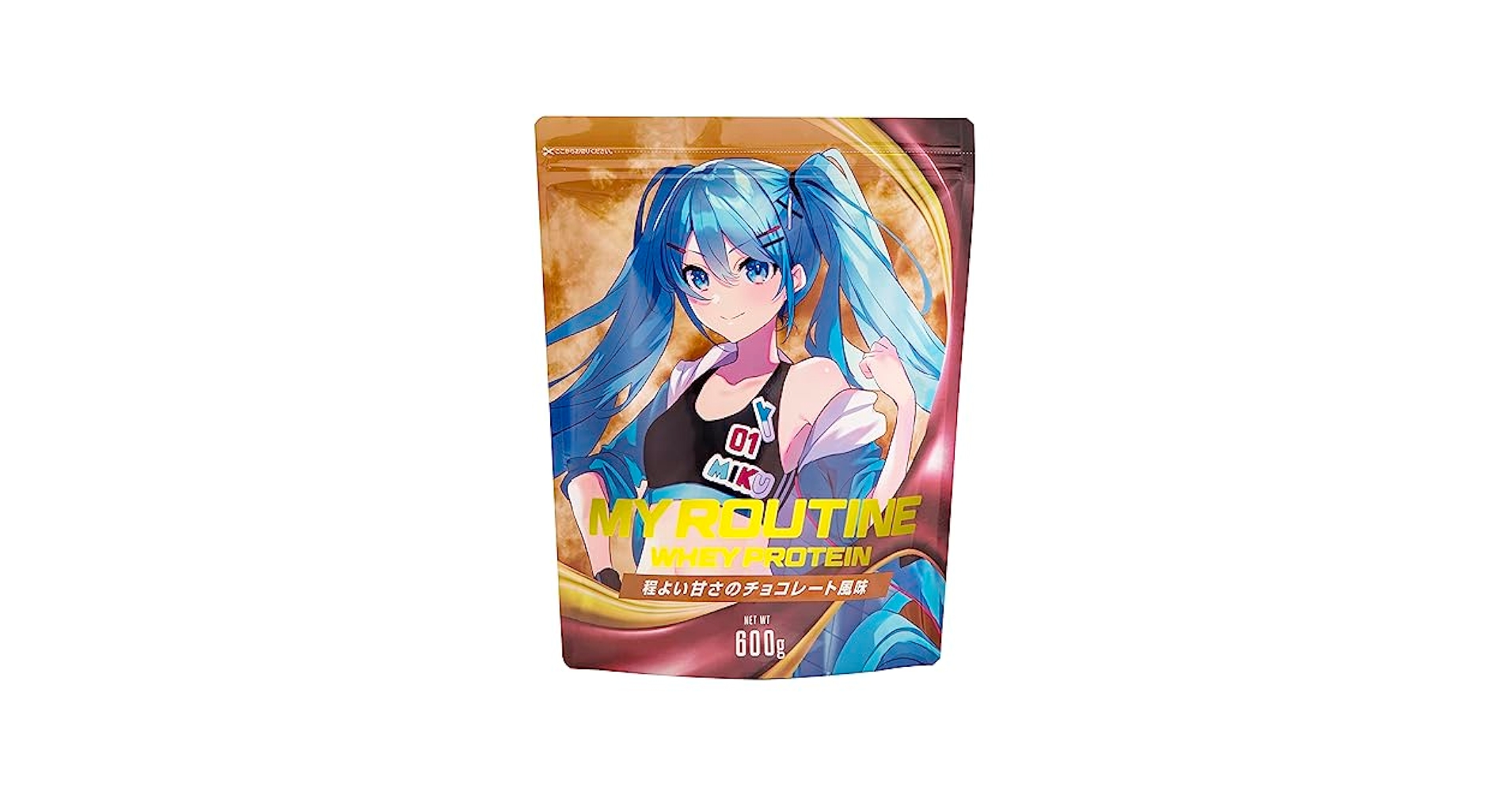 初音ミク　プロテイン　マイルーティーン ストロベリーチョコ風味600gシェーカー Amazon | マイルーティーン×初音ミク (程よい甘さのチョコレート