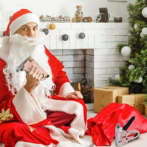 Shall Staple Gun Heavy Duty, 3-In-1 Upholstery Staple Gun Kit With 3000 Staples, Stapler Remover, Manual Brad Nailer With Specific Staples Outlet Position Indicator #TOP6